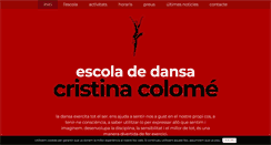 Desktop Screenshot of escoladansa.com